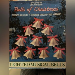 Bells of Christmas Musical string lights